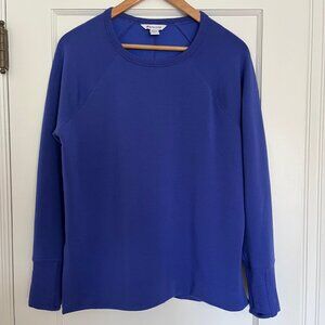 Coaster Luxe Recover Sweatshirt in Bright Blue | Size Medium